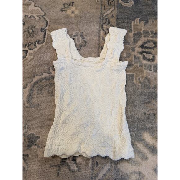 FREE PEOPLE LOVE LETTER CAMI - IVORY S/M NEW $38 - Picture 2 of 7